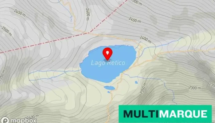 Lago Retico -  Karte - Blenio