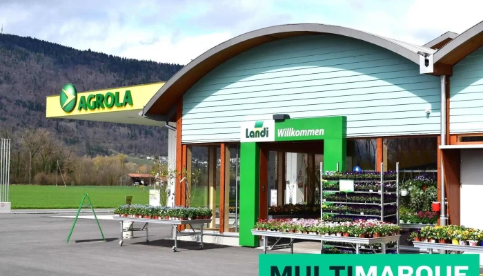 Landi Seeland Ag, Laden Bellmund mit Autowaschanlage - Bellmund