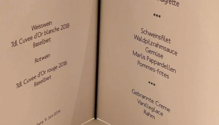Leue -  Speisekarte - Waldenburg
