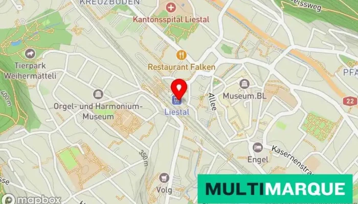 Liestal -  Karte - Liestal