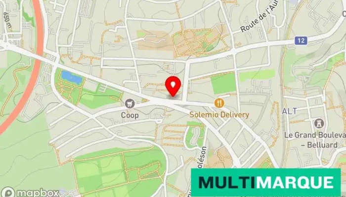 M -  Way E Bike Filiale Fribourg Karte - Fribourg