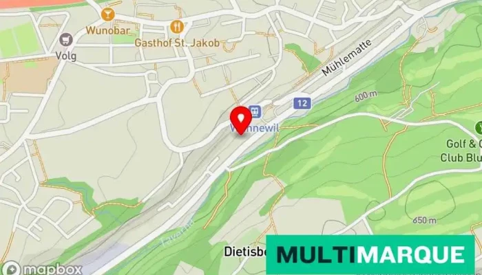 Meuwly Richard -  Karte - Wünnewil-flamatt
