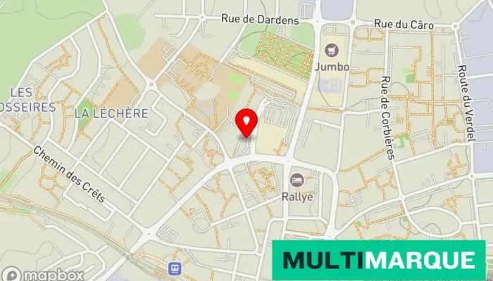 Migrol Service -  Karte - Bulle