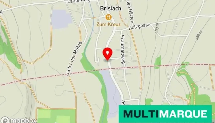 Migrol Tankstelle -  Karte - Brislach
