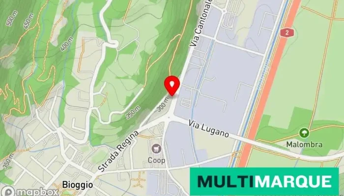 Migrolino Bioggio -  Karte - Bioggio