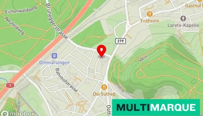 Karte von migrolino Othmarsingen Supermarkt in Othmarsingen