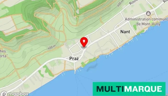 Karte von Miniprix Tankstelle in Bas-Vully