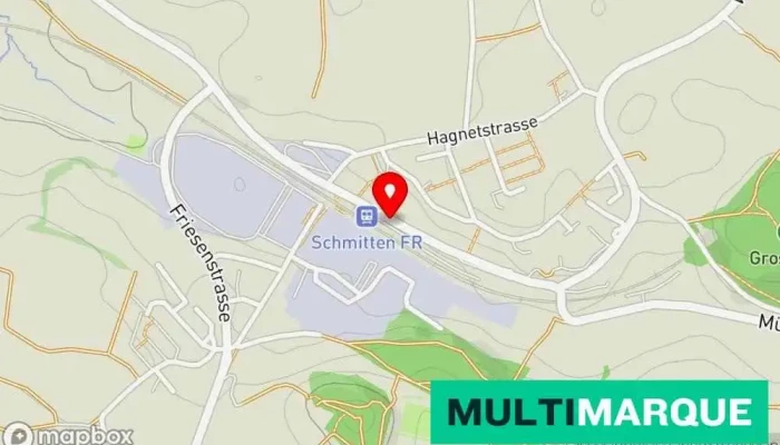 Mobility Carsharing -  Karte - Schmitten