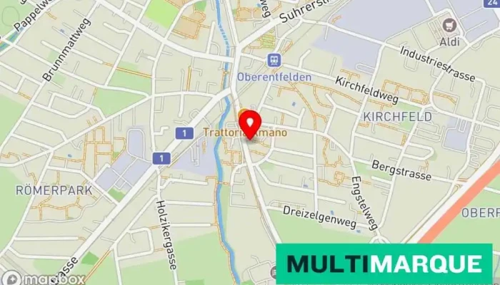 Karte von Monvia Gesundheitszentrum Oberentfelden Arzt, Allgemeinmediziner, Ärztehaus, Kinderarzt, Öffentliches Gesundheitszentrum in Oberentfelden