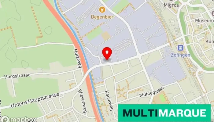 Karte von Motorjournal Zeitschriftenladen, Desktop-Publishing-Dienst, Marketingbüro in Zofingen