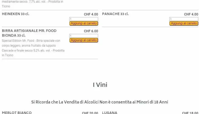 Mr Food Vom Inhaber - Cadenazzo