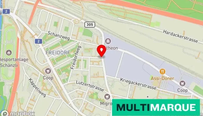 Muttenz Pantheon Karte - Muttenz