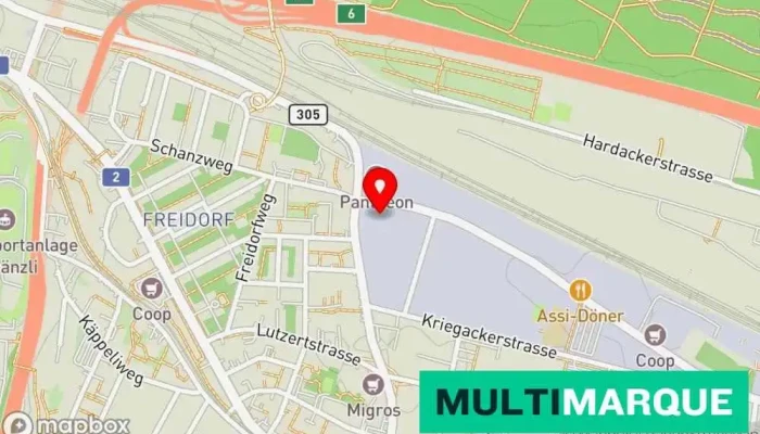 Nutzfahrzeugcenter Grosspeter Ag -  Karte - Muttenz
