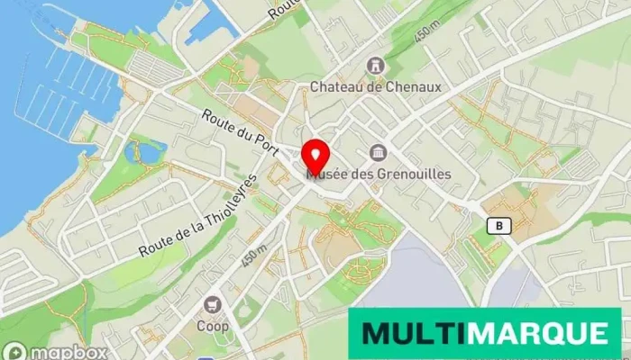 Office Du Tourisme -  Karte - Estavayer-le-lac