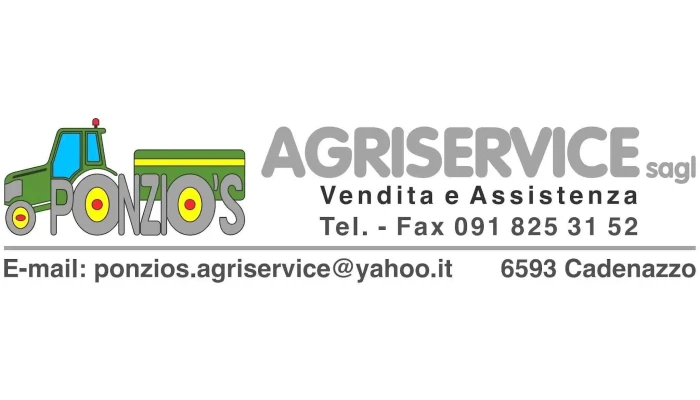 Ponzios Agriservice Sagl Vom Inhaber - Cadenazzo