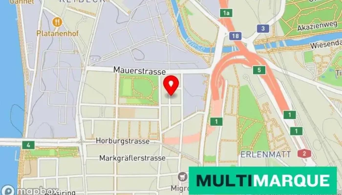 R K Auto Center Ag Karte - Basel