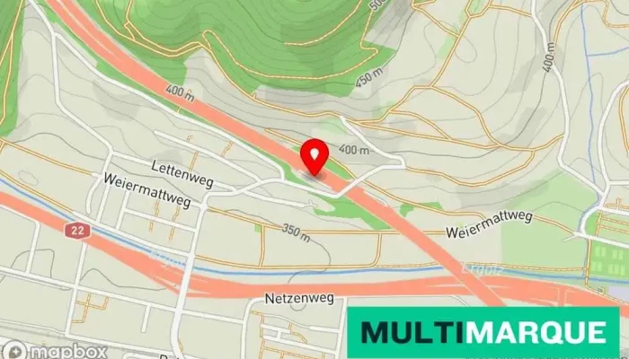 Rastplatz Sonnenberg West -  Karte - Itingen