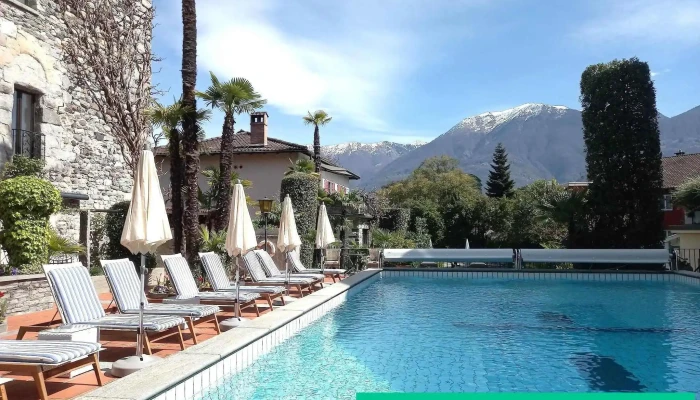 Romantik Hotel Castello Seeschloss -  Aussenbereich - Ascona