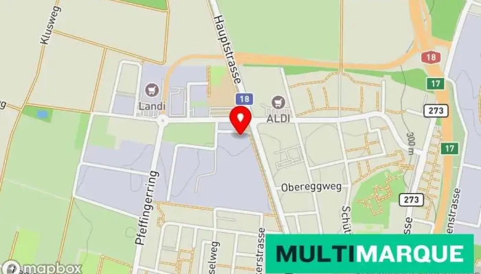 Scheurer Fahrzeuge Ag -  Karte - Aesch