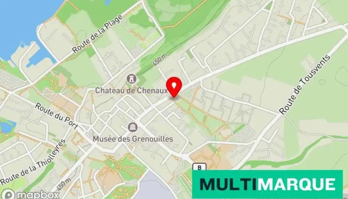 Shell Recharge -  Ladestation Karte - Estavayer-le-lac