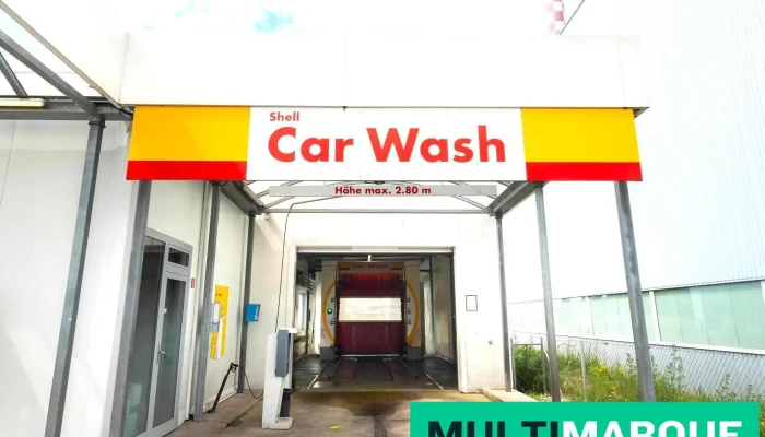 Shell Station Und Autowasch -  Zentrum Aussenbereich - Basel