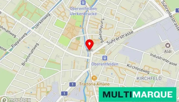 Karte von Sport-Garage Melillo Autowerkstatt in Oberentfelden