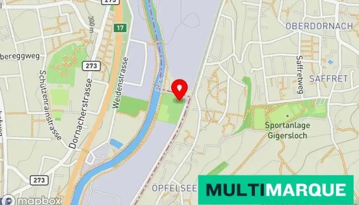 Sportcenter Tab -  Karte - Aesch