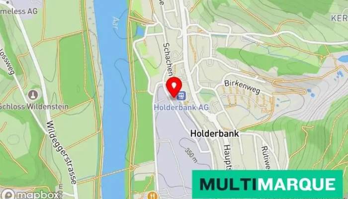 Karte von Sportgarage und Reifencenter Reto Spuler Autowerkstatt in Holderbank