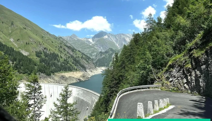 Staumauer -    Lago Di Luzzone Alle - Blenio
