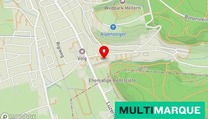 Karte von Stefano Spataro Fahrzeughändler in Zofingen