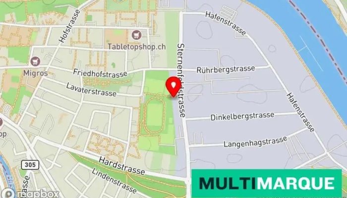 Sternenfeld Autocenter Ag Birsfelden -  Karte - Birsfelden