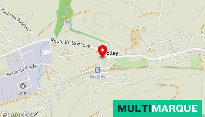 Stranges -  Karte - Grolley