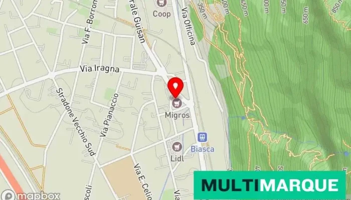 Supermercato Migros -    Biasca Karte - Biasca