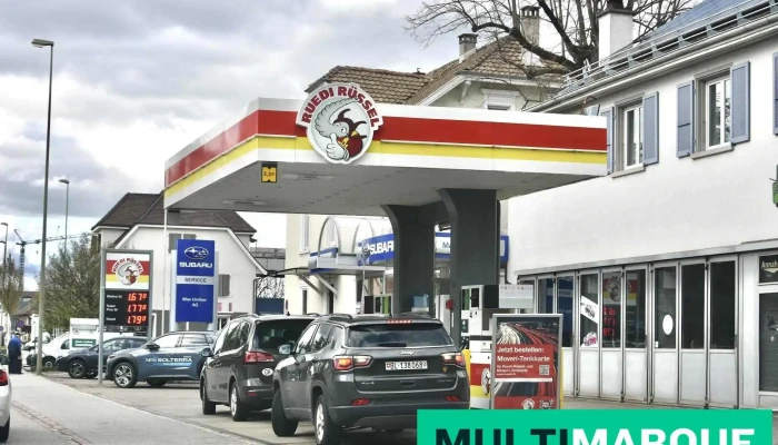 Tankstelle Ruedi Russel Muttenz Treibstoffe 24h Aussenbereich - Muttenz
