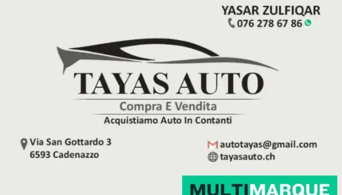 Tayas Auto Vom Inhaber - Cadenazzo