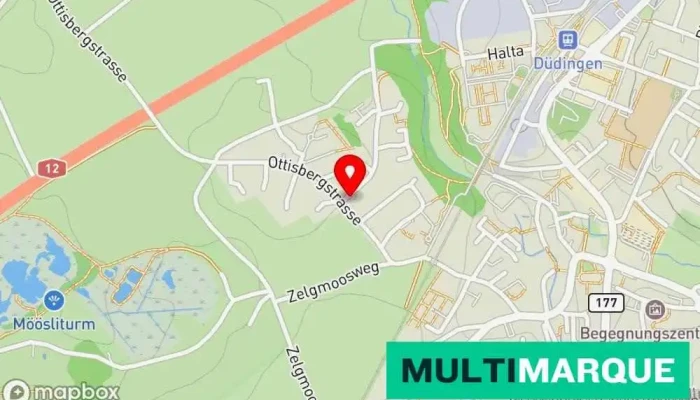 Thoms Drive Karte - Düdingen
