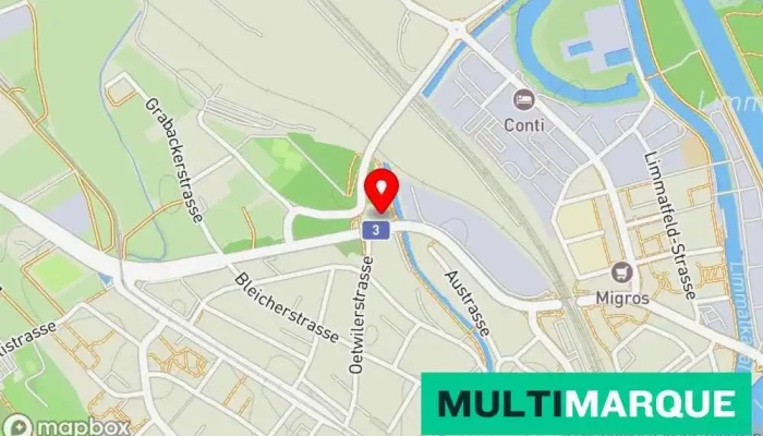 Karte von Triumph Motorrad - Dietikon Motorradhändler, Motorradwerkstatt, Motorradgeschäft, Gebrauchtmotorradhändler in Dietikon