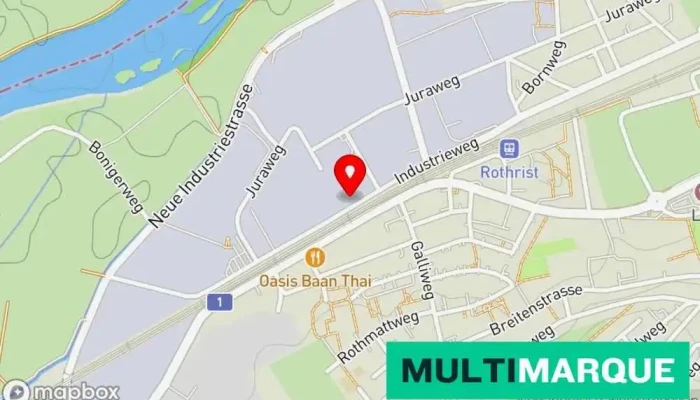 Karte von TY Cars - Auto Reperatur Werkstatt Autowerkstatt in Rothrist