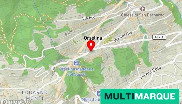Villa Orselina -    Small Luxury Hotel Karte - Orselina