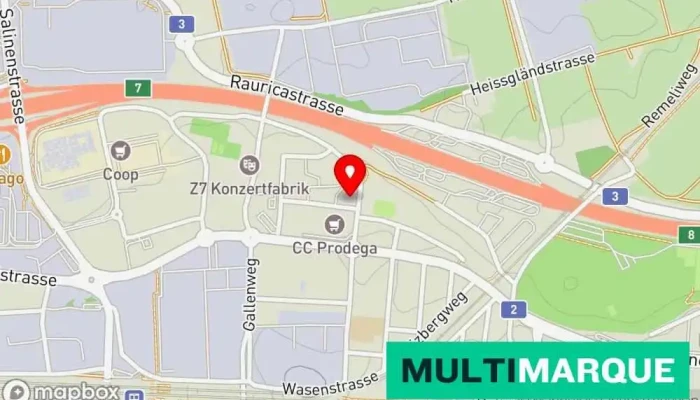 Volta Schweiz -  Karte - Pratteln