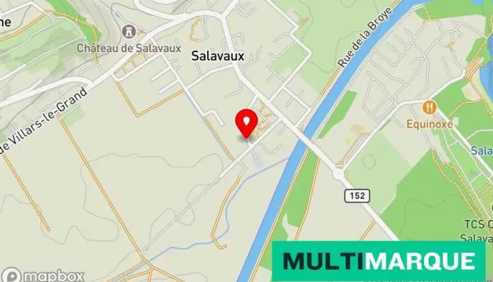 Karte von Vully bike Fahrradgeschäft in Salavaux VD