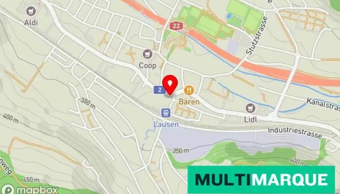 Wernli Velos Gmbh Karte - Lausen