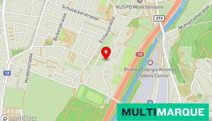 Wirz Auto Moto -  Karte - Münchenstein