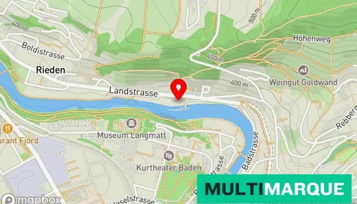 Karte von ZENIT | Auto & Moto Autohändler, Automakler, Auto-Tuning-Werkstatt, Motorradhändler in Ennetbaden